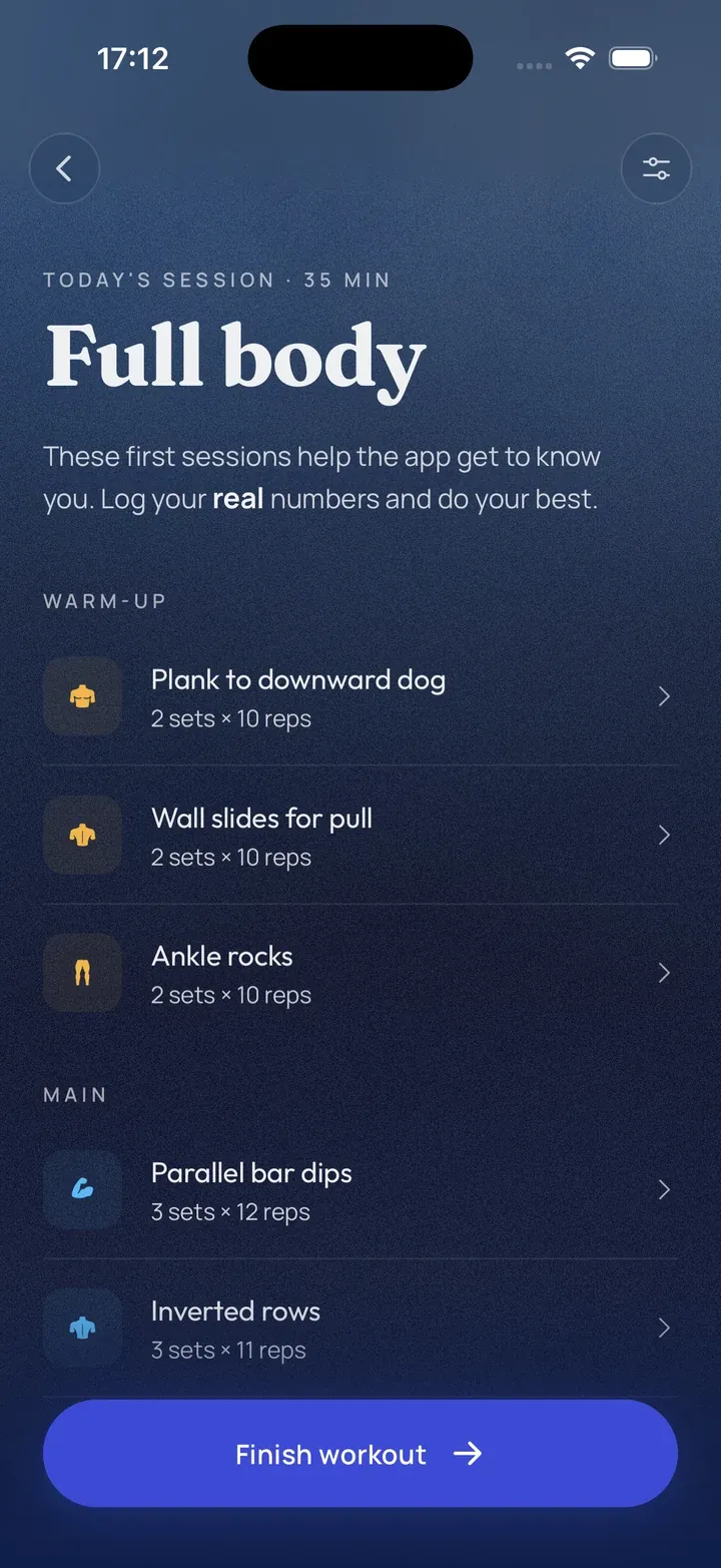 Active session